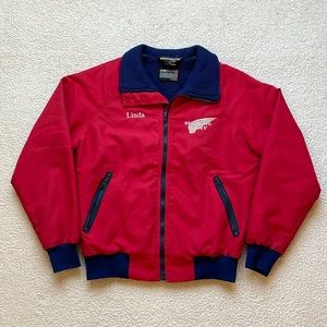 Rare Vintage 90s Redwing Shoes Employee Exclusive Polar Fleece Lined Jacket